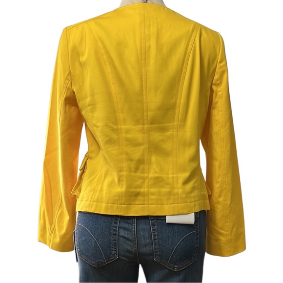 Burberry London Evening Jacket, Yellow, size 12 - Picture 9 of 15